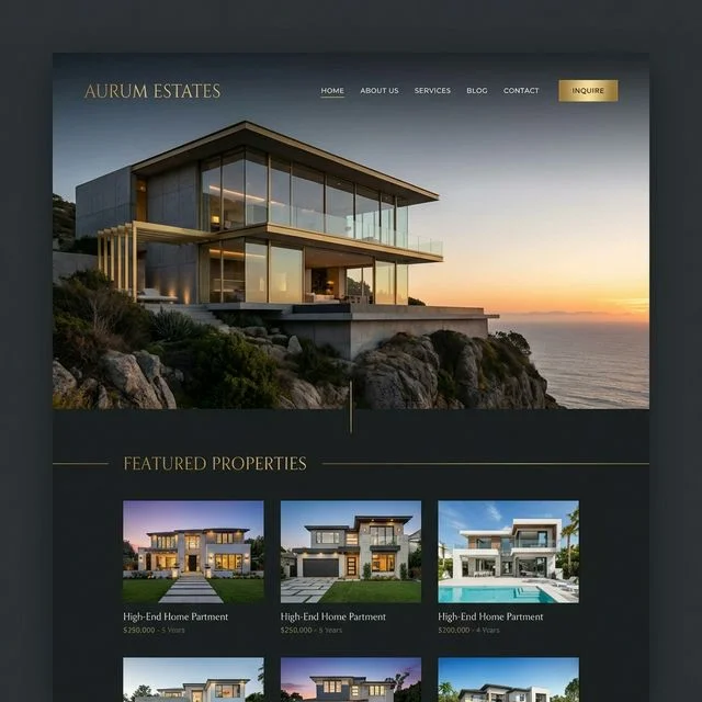 Real Estate Website