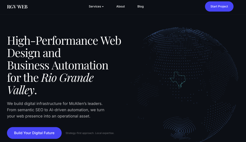 RGV Web Design service